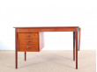 Mid-Century  modern  writting desk in teak