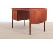 Mid-Century  modern  writting desk in teak