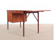 Mid-Century  modern  writting desk in teak