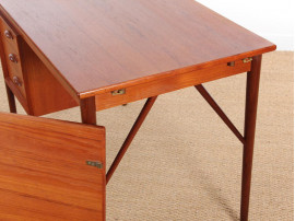 Mid-Century  modern  writting desk in teak