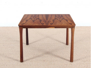 Mid-Century  modern  coffee table in Rio rosewood model Colorado by Folke Ohlsson.