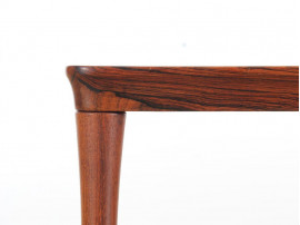 Mid-Century  modern  coffee table in Rio rosewood model Colorado by Folke Ohlsson.