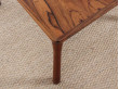 Mid-Century  modern  coffee table in Rio rosewood model Colorado by Folke Ohlsson.