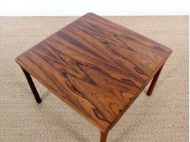 Mid-Century  modern  coffee table in Rio rosewood model Colorado by Folke Ohlsson.