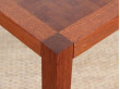 Mid-Century  modern pair of coffee table in teak by Rolf Middelboe & Gorm Lindum