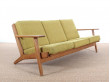 Mid modern-scandinavian sofa, GE-290 by Hans J. Wegner for Getama, 3 -seater