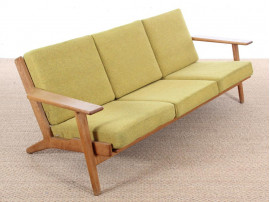 Mid modern-scandinavian sofa, GE-290 by Hans J. Wegner for Getama, 3 -seater