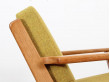 Mid century modern pair of armchairs model GE 290 by Hans Wegner for Getama. 