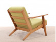 Paire de fauteuils scandinaves modèle GE 290