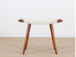 Danish modern stool with handles. New release - 9 colors