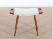 Danish modern stool with handles. New release - 9 colors