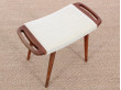 Danish modern stool with handles. New release - 9 colors