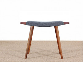 Danish modern stool with handles. New release - 9 colors