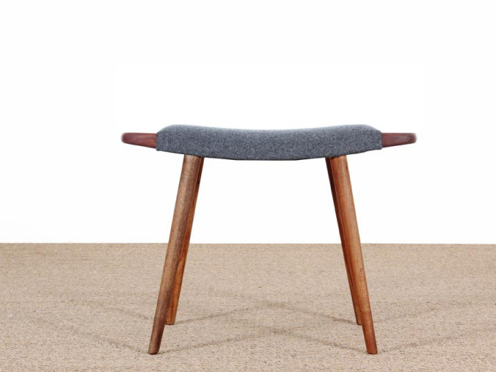 Danish modern stool with handles. New release - 9 colors