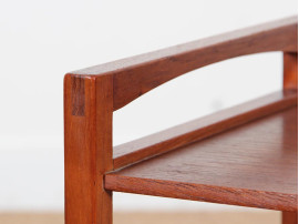 Scandinavian magazine rack in rosewood