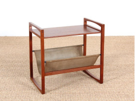 Scandinavian magazine rack in rosewood