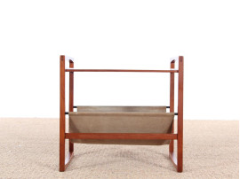 Scandinavian magazine rack in rosewood