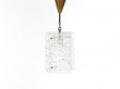 Plafonnier scandinave en verre modèle Cristal design  