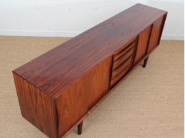 Mid century modern Scandinavian sideboard in Rio rosewood