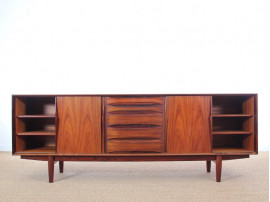 Mid century modern Scandinavian sideboard in Rio rosewood