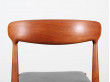 Mid century modern set of 4 Scandinavian teak chairs