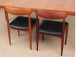 Mid century modern set of 4 Scandinavian teak chairs