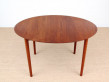 Danish mid-century modern dining table in solid teak  model 311