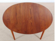 Danish mid-century modern dining table in solid teak  model 311