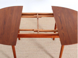 Danish mid-century modern dining table in solid teak  model 311