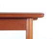 Mid-Century Modern scandinavian dining table in teak, seat 4-8