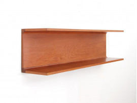 Mid-Century  modern wall shelve in teak by Pedersen and Hansen