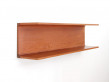 Mid-Century  modern wall shelve in teak by Pedersen and Hansen