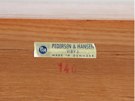 Mid-Century  modern wall shelve in teak by Pedersen and Hansen