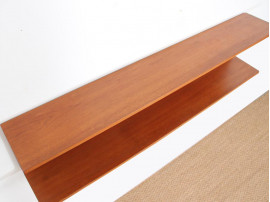 Mid-Century  modern wall shelve in teak by Pedersen and Hansen