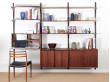 Mid-Century  modern Scandinavian wall system Cado in Rio rosewood