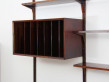 Mid-Century  modern Scandinavian wall system Cado in Rio rosewood