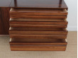 Mid-Century  modern Scandinavian wall system Cado in Rio rosewood