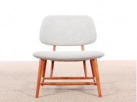 Mid-Century  modern  pair of TV chairs by  Alf Svensson