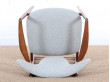 Fauteuil scandinave en acajou. 