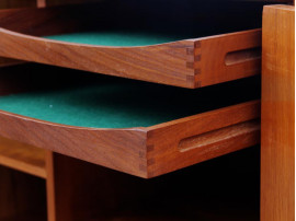 Mid-Century  modern teak cabinet by Ejvind A. Johansson