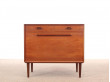 Mid-Century  modern teak bar by Ejvind A. Johansson