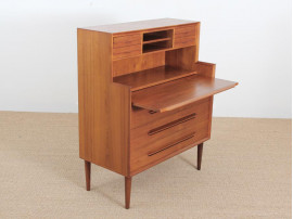 Mid-Century  modern teak secretary by Ejvind A. Johansson 