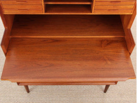 Mid-Century  modern teak secretary by Ejvind A. Johansson 