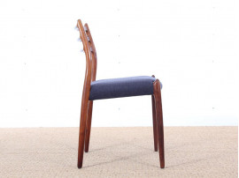 Set of 6 Scandinavian rosewood chairs N° 78
