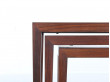 Mid-Century  modern  nesting tables in mahogany by Severin Hansen