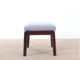 Mid-Century Modern Danish foot rest in mahogany for  lounge chair  model PJ 112 by Ole Wanscher