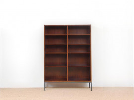 Mid-Century Modern Danish pair of bookcase in Rio rosewood