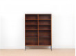 Mid-Century Modern Danish pair of bookcase in Rio rosewood