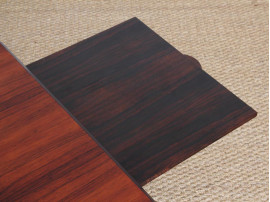 Scandinavian occasional table in rosewood designed by ohannes Andersen