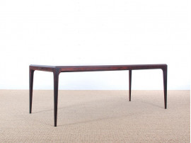 Table basse scandinave en palissandre de Rio 